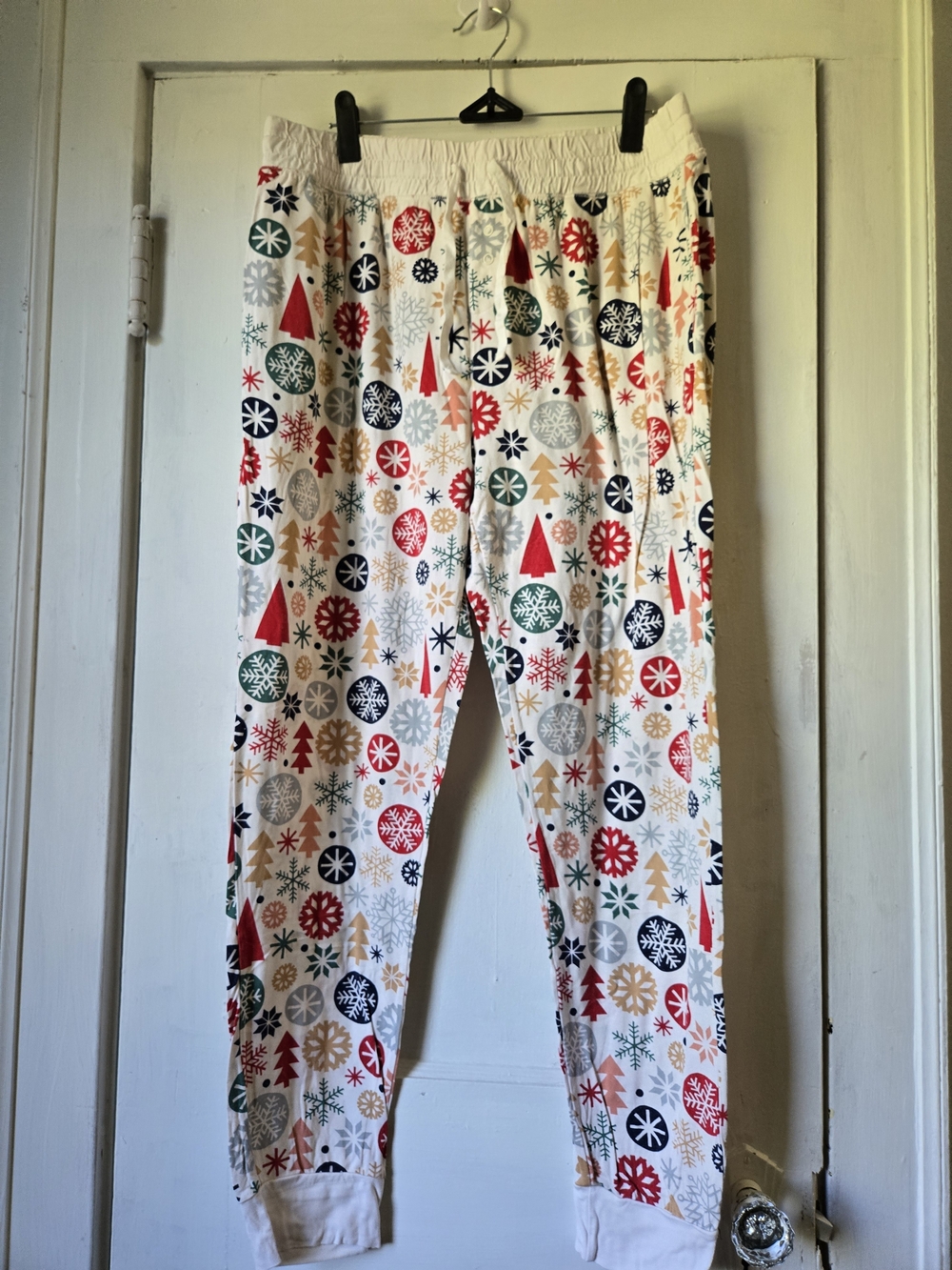 Little Sleepies Christmas, Holiday Snowflake & Tree Pajama Jogger Bottoms Women